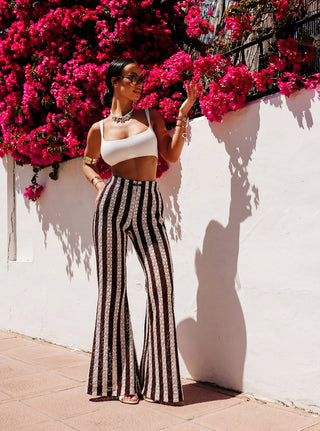 OLAVOGA SORIO TROUSERS BROWN